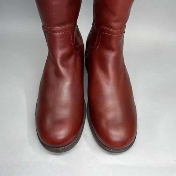 UGG Dahlen Stout Boots Women's Size 10 Tall Leather Fully Insulated Riding Boots - Picture 4 of 16